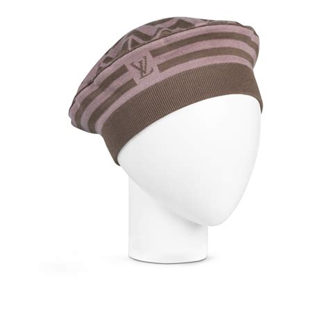 louis vuitton beret|Louis Vuitton knit hat.